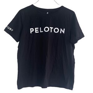 Peloton Black Logo Century Shirt Womens Size Medium
